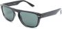 Ray-Ban RB4407 zonnebril met vierkant montuur Zwart - Thumbnail 1