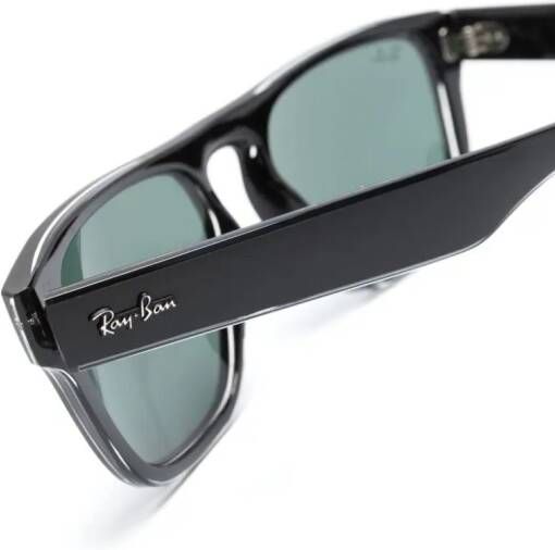 Ray-Ban RB4407 zonnebril met vierkant montuur Zwart