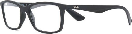 Ray-Ban rectangle frame glasses Zwart