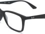 Ray-Ban rectangle frame glasses Zwart - Thumbnail 3