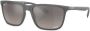 Ray-Ban Zonnebril met rechthoekig montuur Grijs - Thumbnail 2