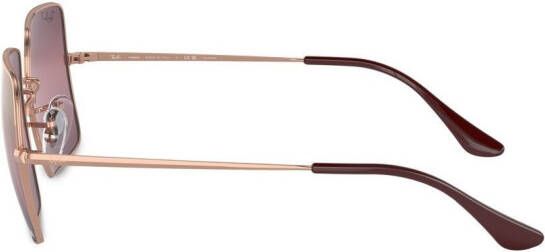 Ray-Ban Square Chromance zonnebril Goud
