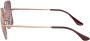 Ray-Ban Square Chromance zonnebril Goud - Thumbnail 2