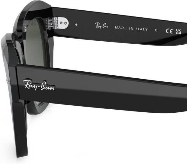 Ray-Ban State Street zonnebril met vierkant montuur Zwart