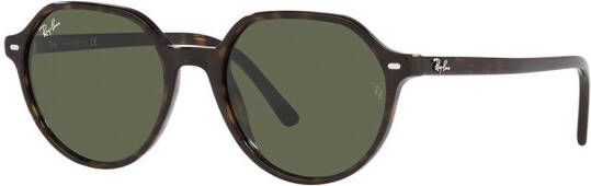 Ray-Ban Thalia zonnebril met rond montuur Groen