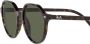 Ray-Ban Thalia zonnebril met rond montuur Groen - Thumbnail 3