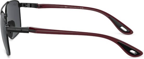 Ray-Ban Zonnebril met dubbele neusbrug Zwart