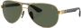 Ray-Ban Zonnebril met piloten montuur Goud - Thumbnail 3