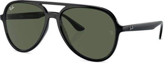 Ray-Ban Zonnebril met piloten montuur Zwart