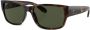 Ray-Ban Zonnebril met schildpadschild design Groen - Thumbnail 2