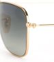 Ray-Ban vierkante zonnebril Goud - Thumbnail 3