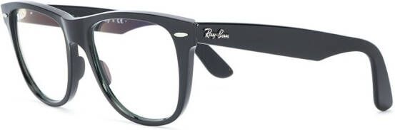 Ray-Ban Zonnebril met wayfarer montuur Zwart