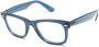 Ray-Ban Wayfarer Ease zonnebril met vierkant montuur Blauw - Thumbnail 2