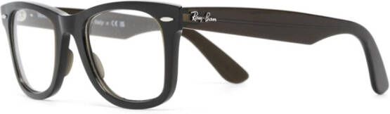 Ray-Ban Wayfarer Ease zonnebril met vierkant montuur Zwart