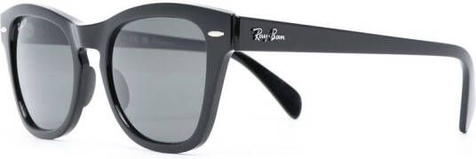 Ray-Ban Zonnebril met wayfarer montuur Zwart