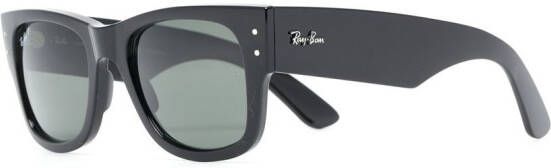 Ray-Ban Zonnebril met wayfarer montuur Zwart