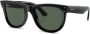 Ray-Ban Wayfarer Reverse zonnebril met vierkant montuur Zwart - Thumbnail 2