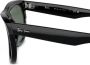 Ray-Ban Wayfarer Reverse zonnebril met vierkant montuur Zwart - Thumbnail 3