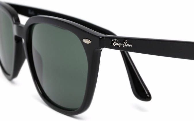 Ray-Ban Wayfarer zonnebril met vierkant montuur Zwart