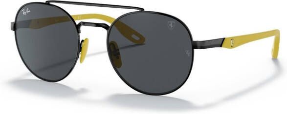 Ray-Ban Zonnebril met rond montuur Zwart
