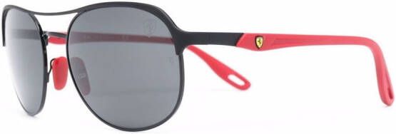 Ray-Ban x Scuderia Ferrari zonnebril Zwart