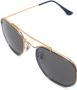 Ray-Ban Zonnebril met aviator montuur Goud - Thumbnail 3