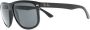Ray-Ban Zonnebril met D-montuur Zwart - Thumbnail 1