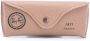 Ray-Ban Zonnebril met geometrisch montuur Goud - Thumbnail 4