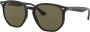 Ray-Ban Zonnebril met geometrisch montuur Zwart - Thumbnail 1