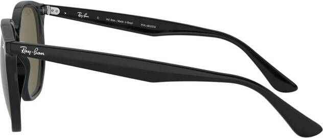 Ray-Ban Zonnebril met geometrisch montuur Zwart