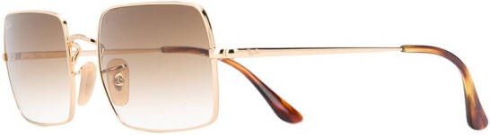Ray-Ban Zonnebril met kleurverloop Goud