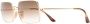 Ray-Ban Zonnebril met kleurverloop Goud - Thumbnail 2