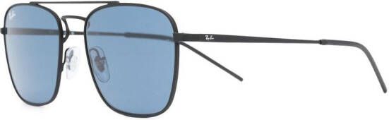 Ray-Ban Zonnebril met oversized montuur Blauw