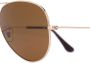 Ray-Ban Zonnebril met piloten montuur Goud - Thumbnail 3