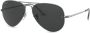 Ray-Ban Aviator Metal II zonnebril Grijs - Thumbnail 2