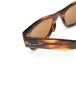 Ray-Ban Zonnebril met rechthoekig montuur Bruin - Thumbnail 3
