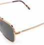 Ray-Ban Zonnebril met rechthoekig montuur Goud - Thumbnail 3