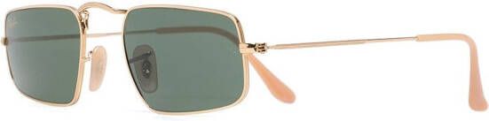 Ray-Ban Zonnebril met rechthoekig montuur Groen