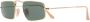 Ray-Ban Zonnebril met rechthoekig montuur Groen - Thumbnail 2