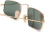 Ray-Ban Zonnebril met rechthoekig montuur Groen - Thumbnail 3