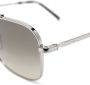 Ray-Ban Zonnebril met rechthoekig montuur Zilver - Thumbnail 2