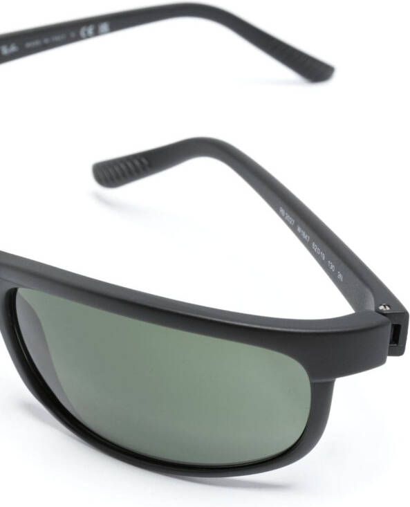 Ray-Ban Zonnebril met rechthoekig montuur Zwart