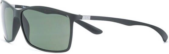 Ray-Ban Zonnebril met rechthoekig montuur Zwart