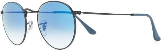 Ray-Ban Zonnebril met rond montuur Blauw
