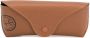 Ray-Ban Zonnebril met rond montuur Blauw - Thumbnail 4