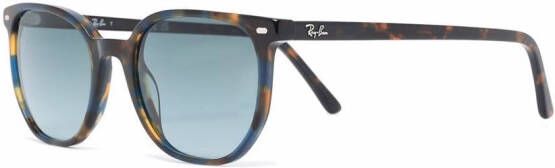 Ray-Ban Zonnebril met rond montuur Blauw