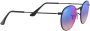 Ray-Ban Zonnebril met rond montuur Blauw - Thumbnail 2