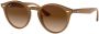Ray-Ban Zonnebril met rond montuur Bruin - Thumbnail 2