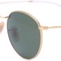 Ray-Ban zonnebril met rond montuur Goud - Thumbnail 3