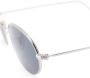 Ray-Ban Zonnebril met rond montuur Zilver - Thumbnail 3